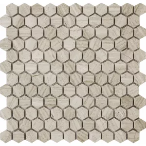 Мозаика Q-Stones Qs-Hex011-25H/10 30,5*30,5