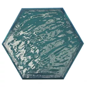 Керамогранит Prissmacer Rain Aquamarine Hex 22,8х19,8 см