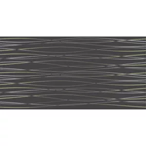 Плитка настенная Нефрит-Керамика Релакс черный 10-11-04-605 25х50