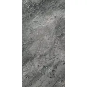 Керамогранит Vitra MarbleSet Иллюжн 7 Лаппатированный темно-серый 60х120 см