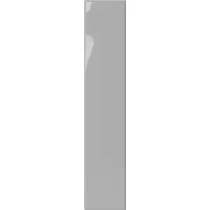 Плитка настенная DNA Tiles Plinto grey gloss 54,2х10,7 см