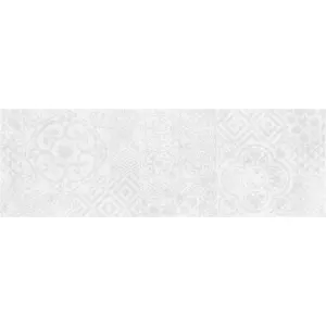 Плитка настенная Laparet Alabama серый узор 60016 20х60 см