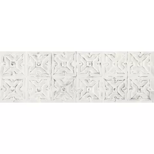 Плитка настенная Eurotile Ceramica Rebellion рельеф звезды 693 ROF1GY 89,5х29,5 см